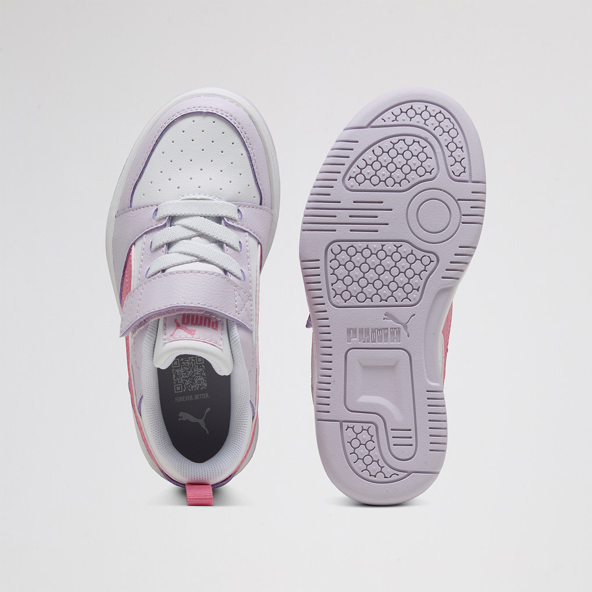 Zapatillas Puma Rebound V6 LO Infantil,  image number null