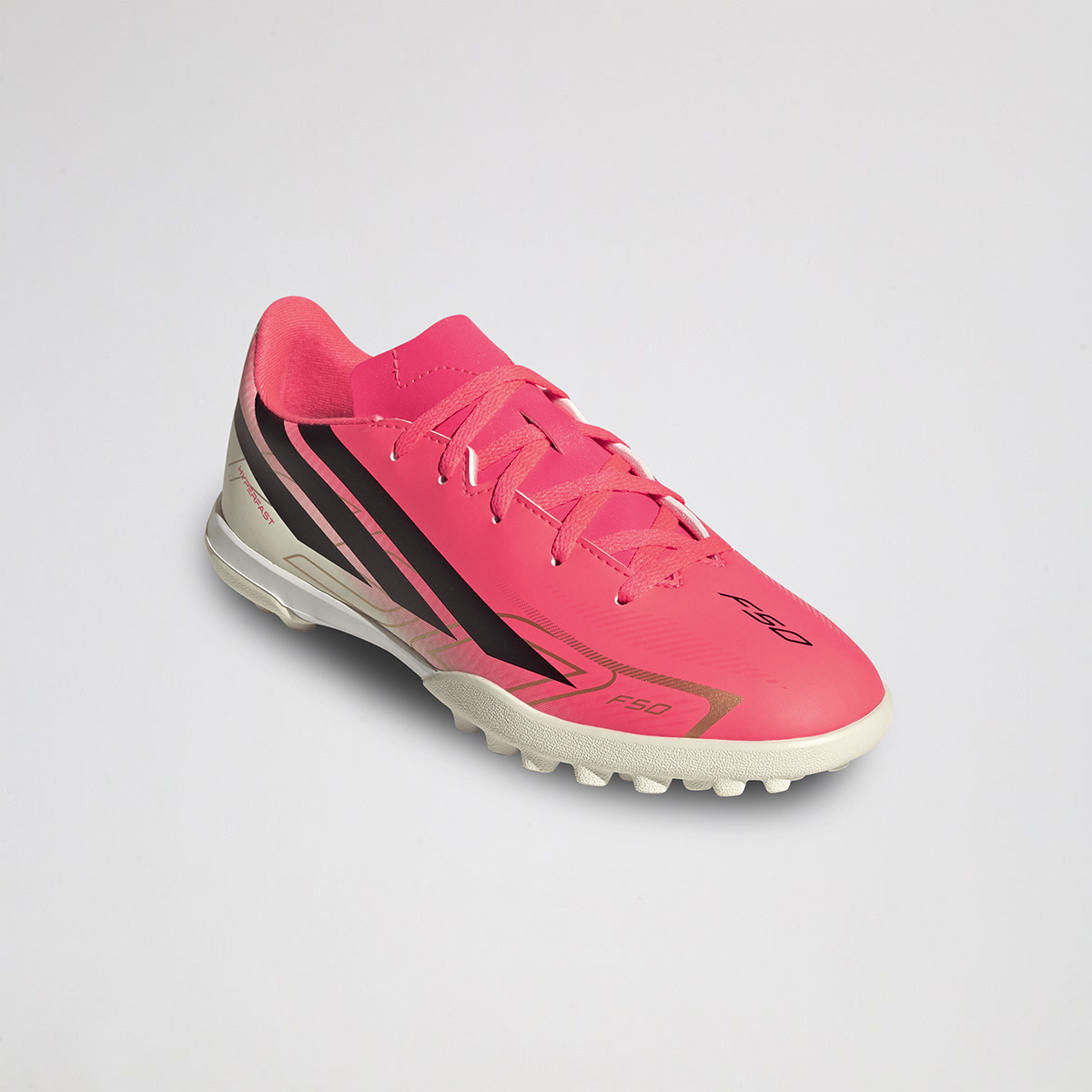 Botines F&uacute;tbol adidas F50 Hyperfast Club TF Infantil,  image number null