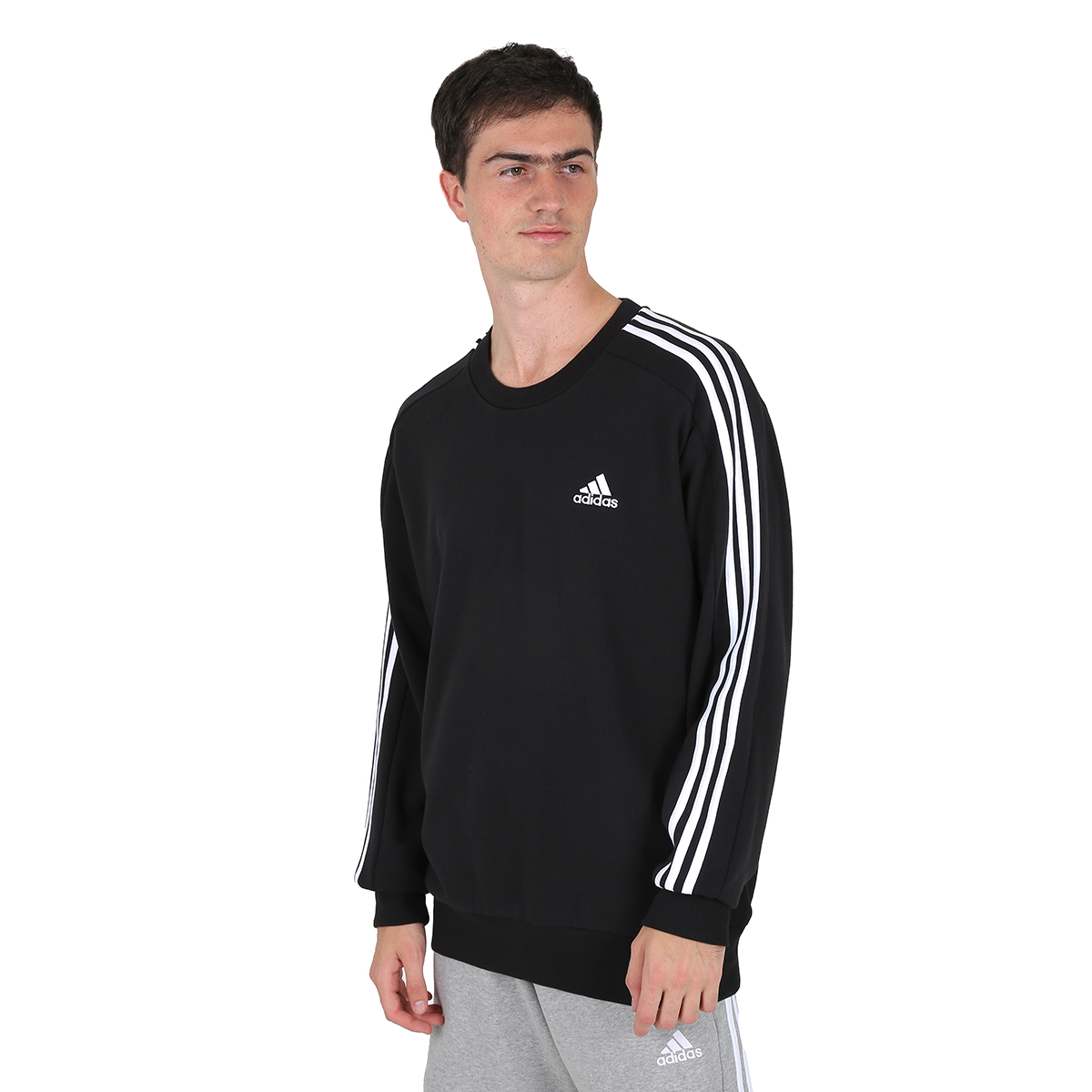 Buzo adidas Essentials 3 Stripes Hombre,  image number null