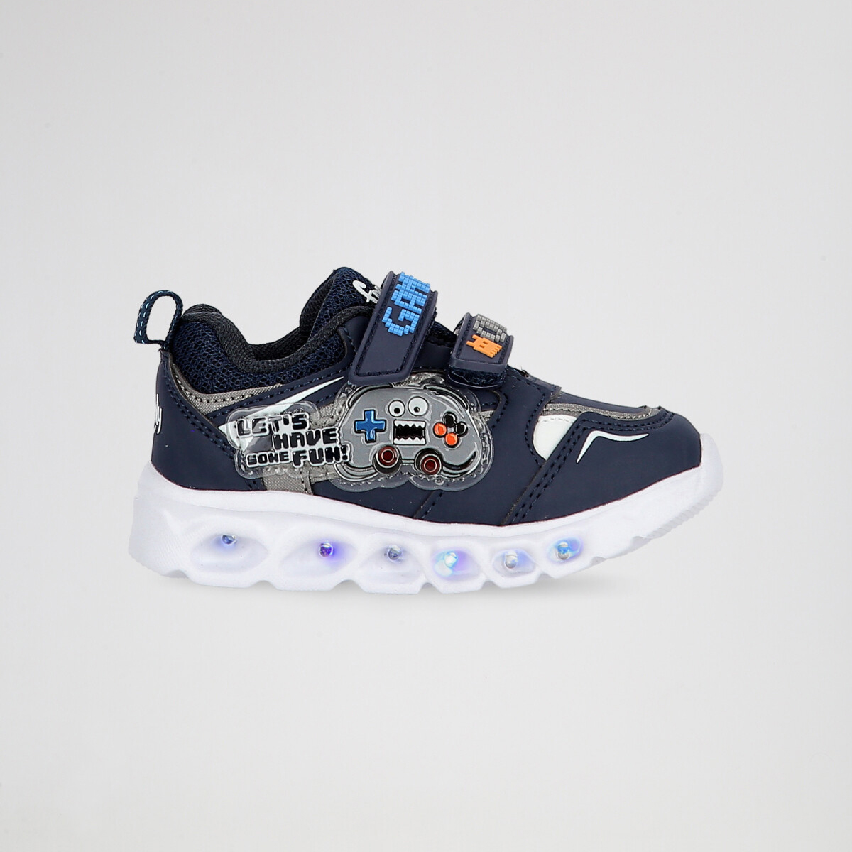 Zapatillas Footy Gamer Fun Infantil con luces,  image number null