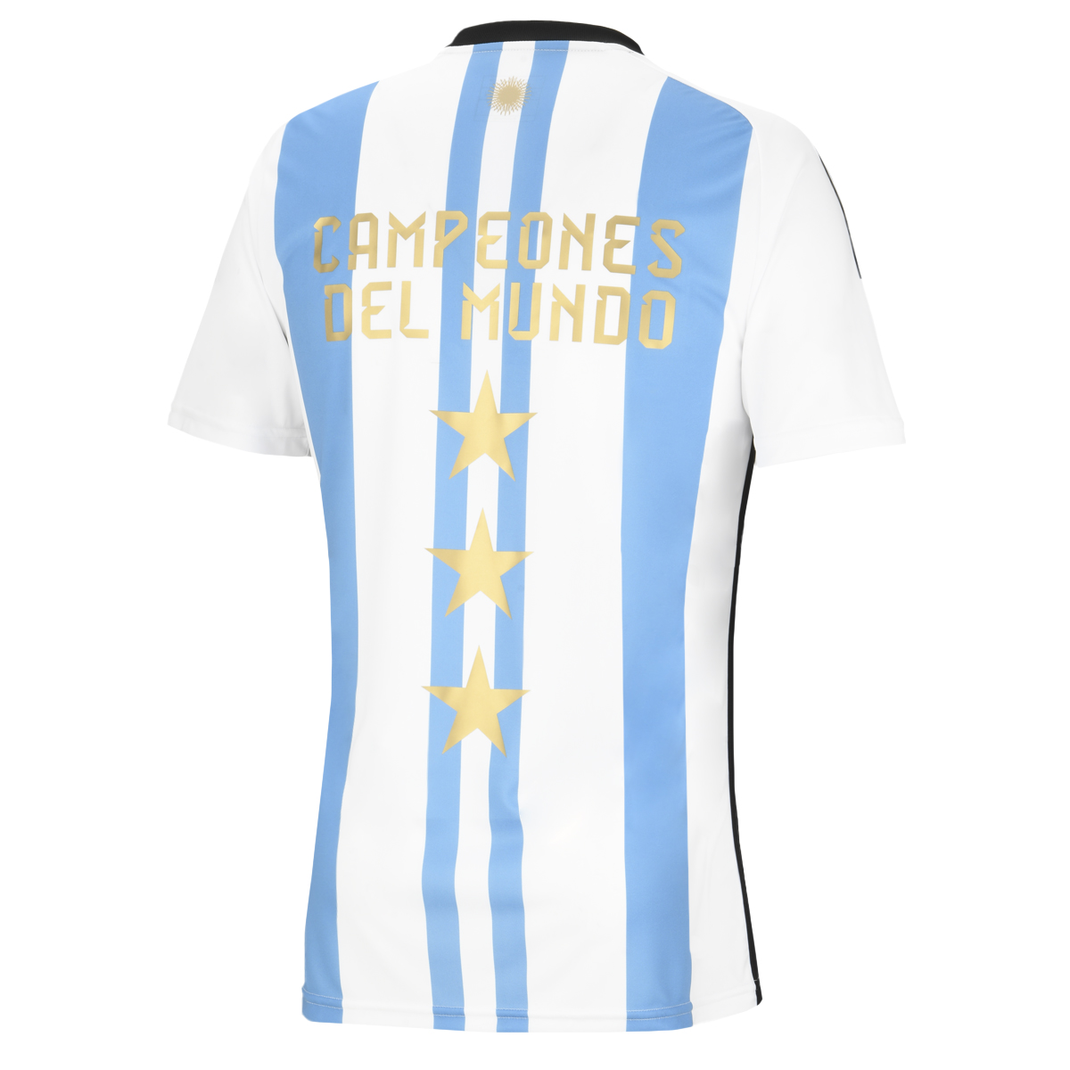Camiseta AFA adidas Fan 3 Tiras CAMPEONES DEL MUNDO,  image number null