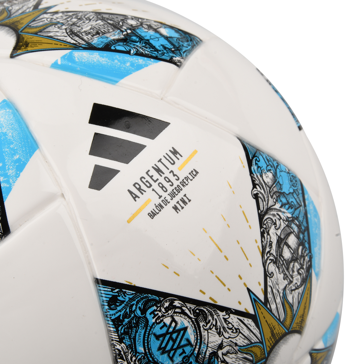 Pelota Fútbol adidas Argentina Argentum N1 2023 Infantil,  image number null