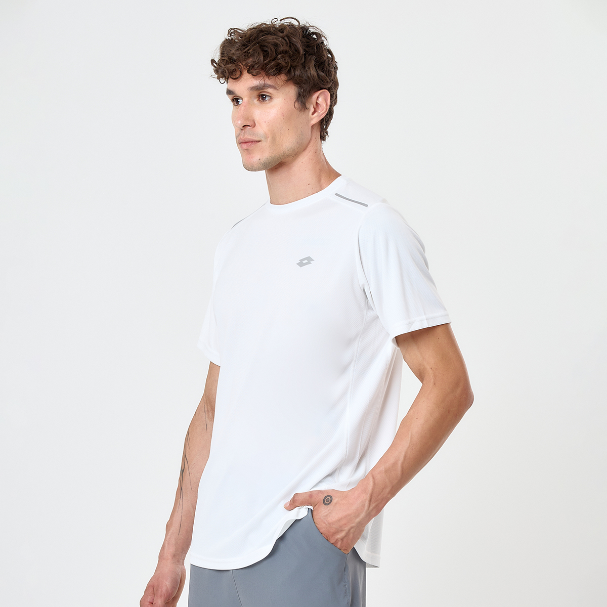 Remera Running Lotto Speedevo Trama Hombre,  image number null