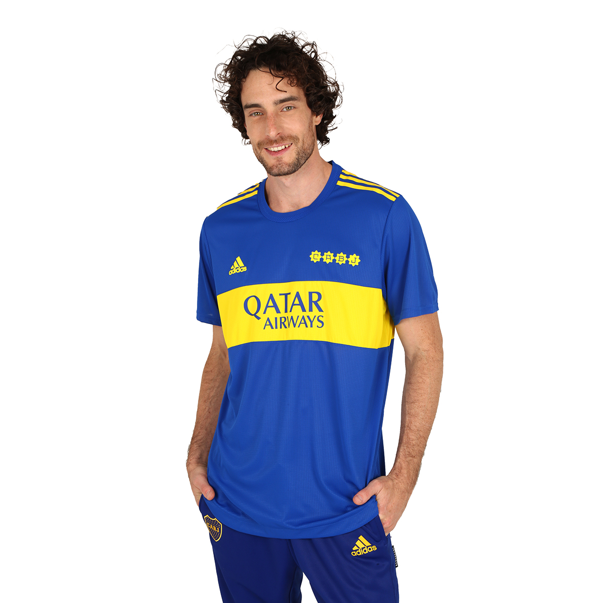 Camiseta adidas Boca Juniors Home 21/22 - "Jugador",  image number null