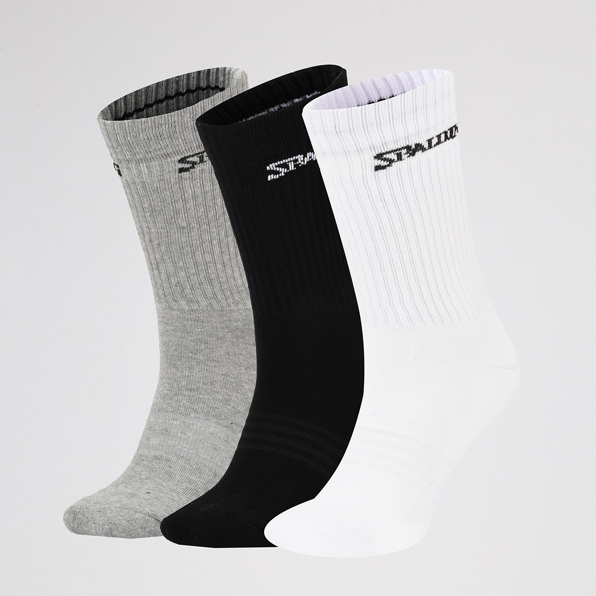 Pack de Medias ca&ntilde;a media Spalding Crew X4,  image number null