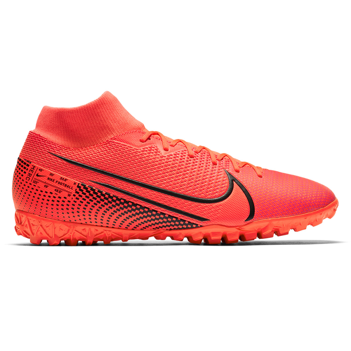 Botines naranjas nike new arrivals