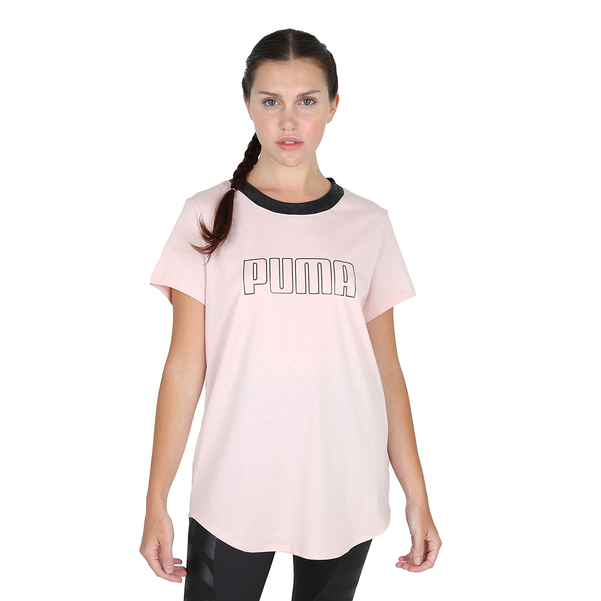 Remera Entrenamiento Puma Safari Glam Ss Mujer,  image number null
