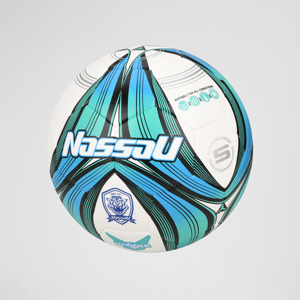 Pelota F&uacute;tbol Nassau Winner N5 TPU,  image number null