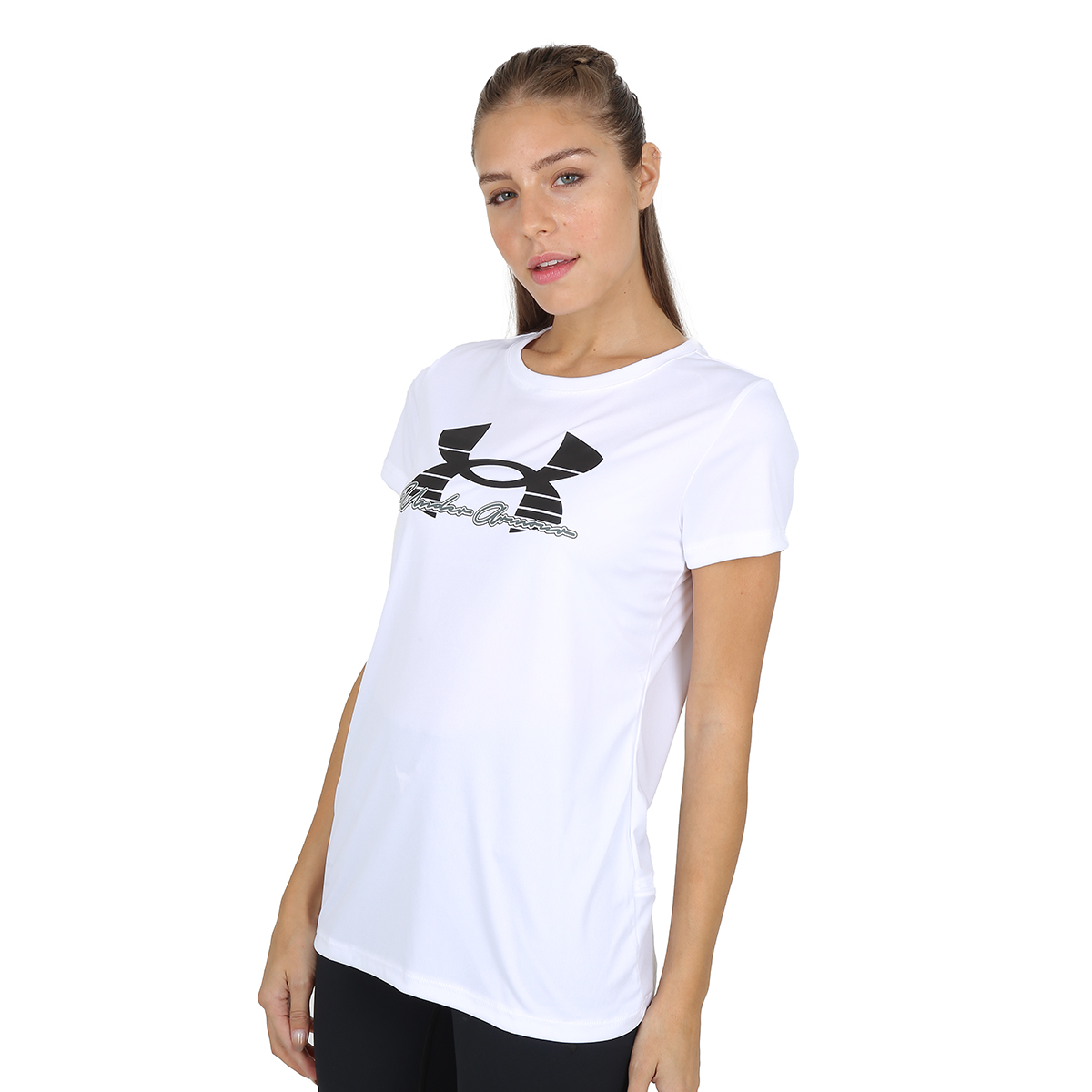 Remera Entrenamiento Under Armour Tech Solid Scrpt Mujer,  image number null