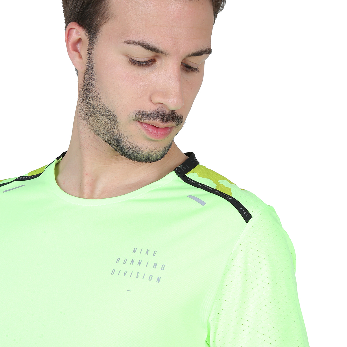 Remera nike running dri fit hombre best sale