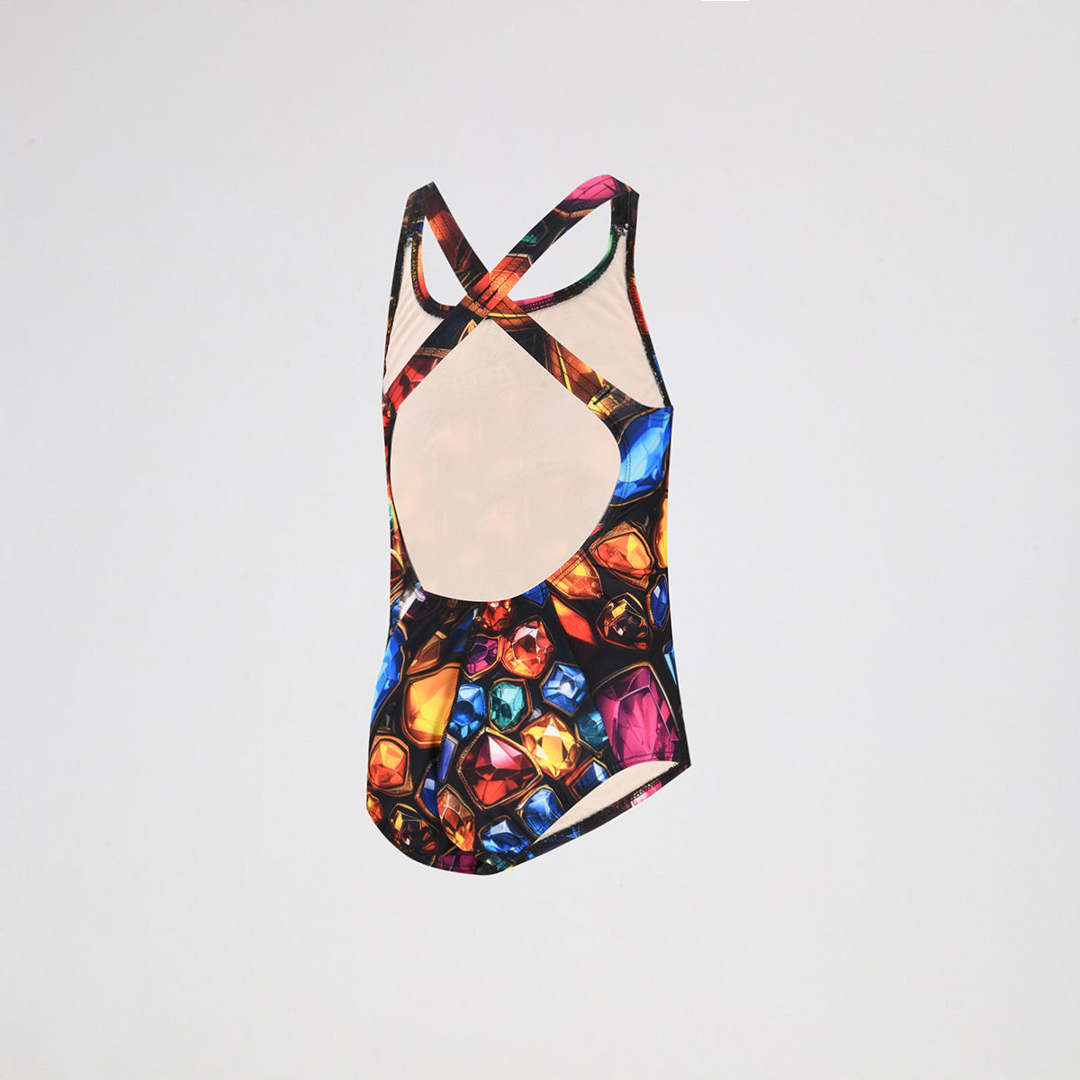 Traje De Baño Speed Crystal Stones Niña,  image number null
