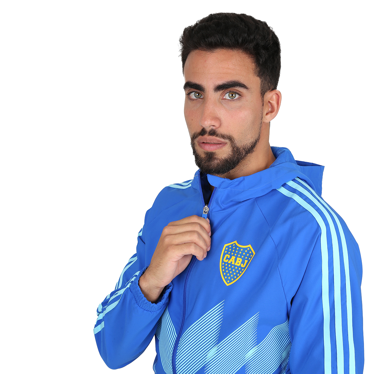 Campera Fútbol adidas Boca Juniors Rompevientos Hombre,  image number null