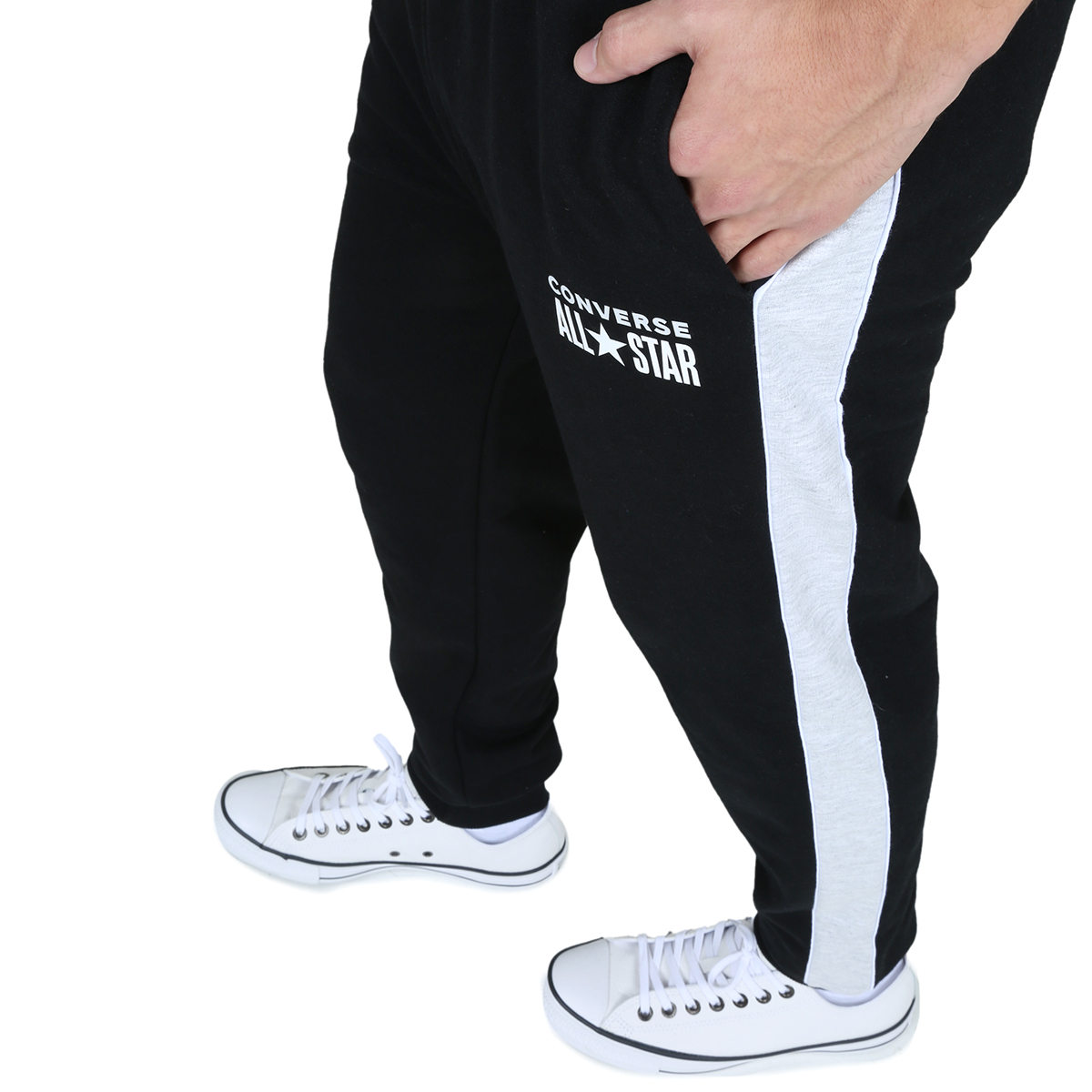 Pantal&oacute;n Converse All Star Lateral Stri,  image number null