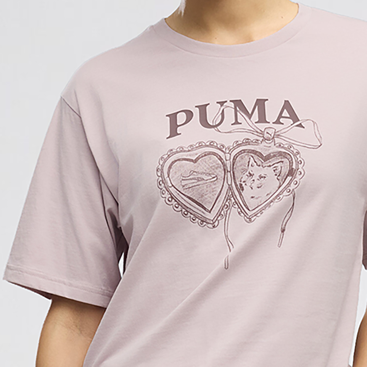 Remera Puma Graphics Relaxed Mujer algod&oacute;n,  image number null
