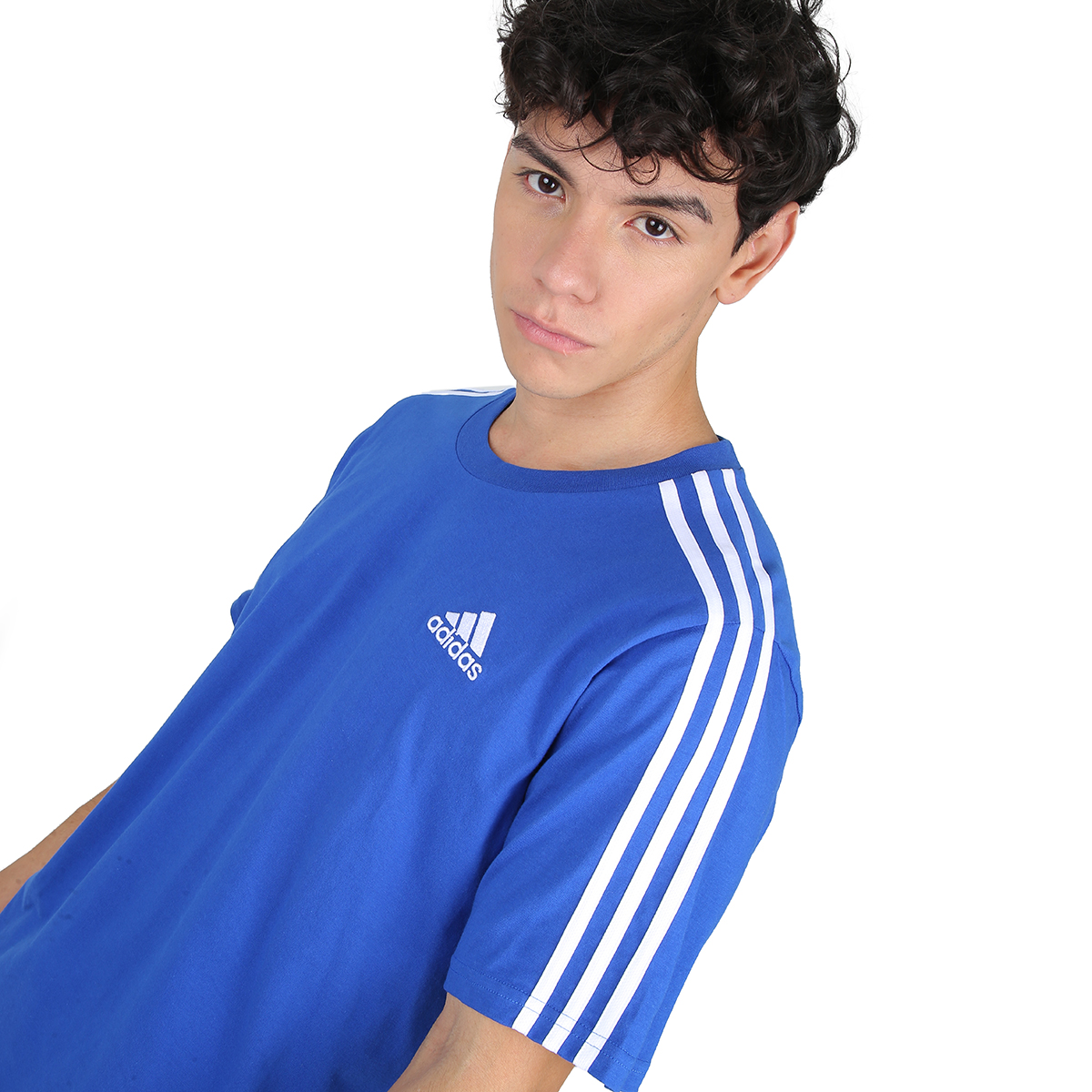 Remera adidas azul store