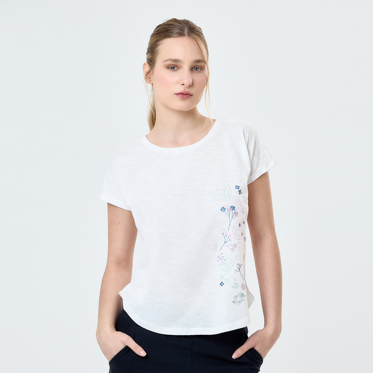 Remera Lotto Rome Floride Mujer,  image number null