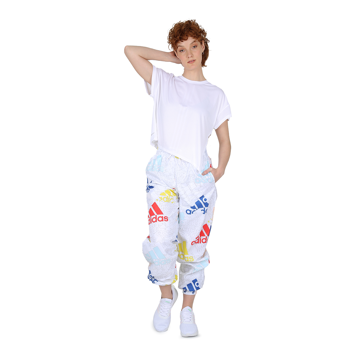 Pantalón adidas Essentials Multi Colored Logo,  image number null
