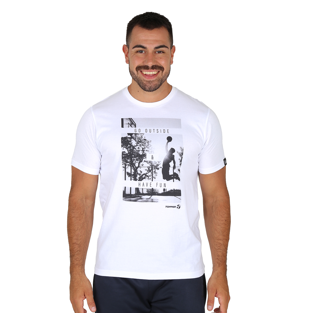Remera Entrenamiento Topper Gtm Go Outside Hombre,  image number null