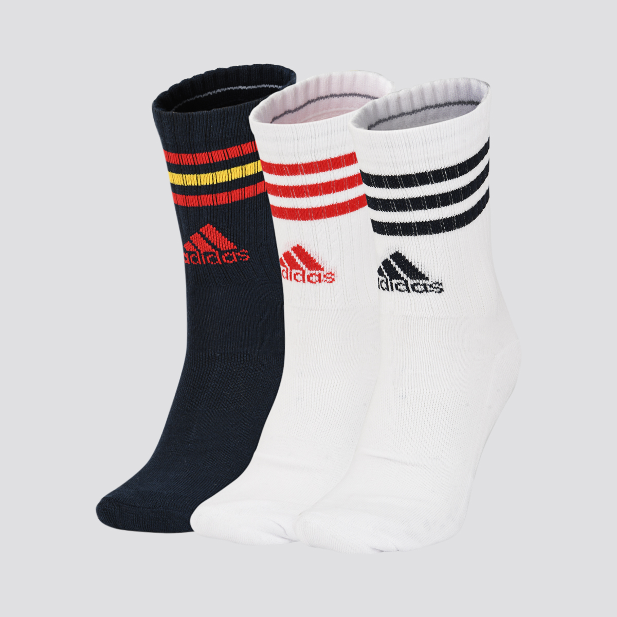 Pack De Medias adidas 3 Tiras X3,  image number null