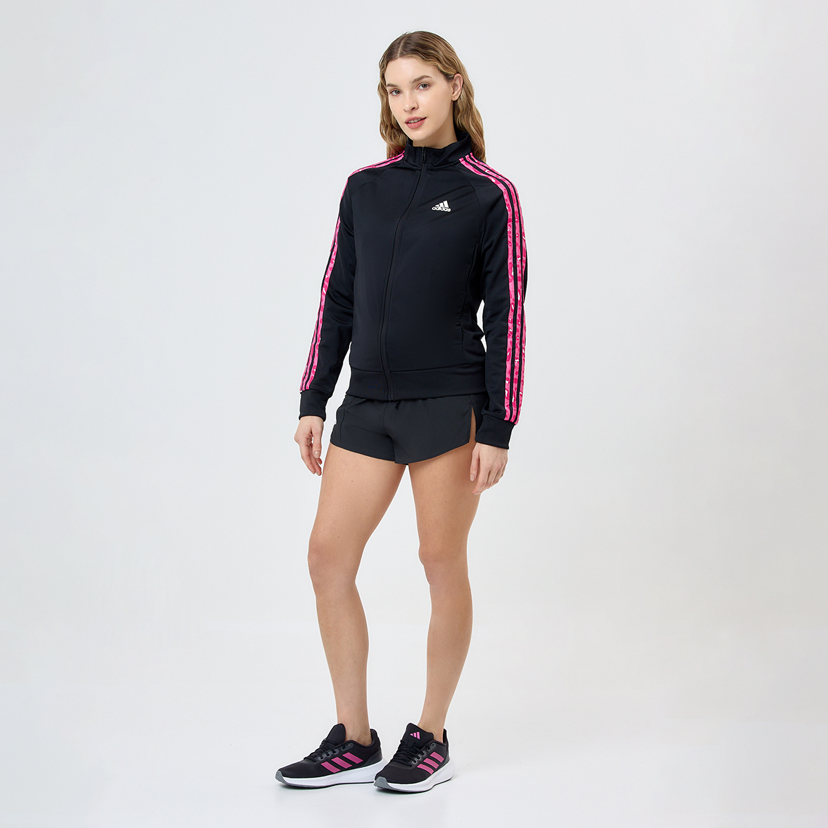 Campera adidas Essentials 3 Tiras Mujer,  image number null