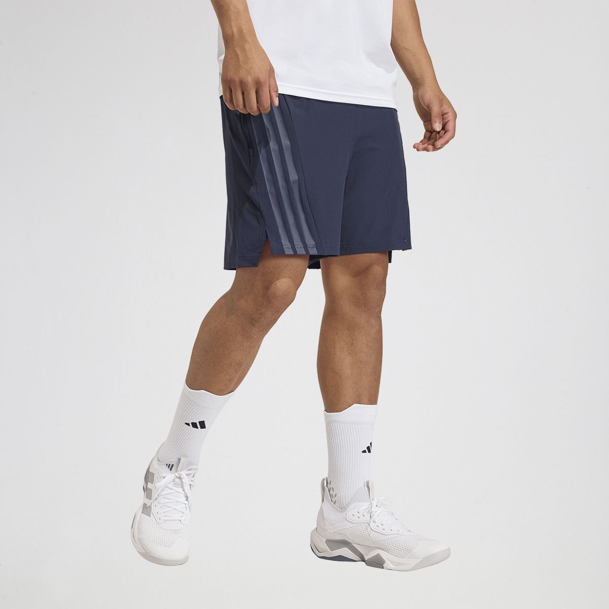 Short adidas 3 Tiras Training Hombre,  image number null