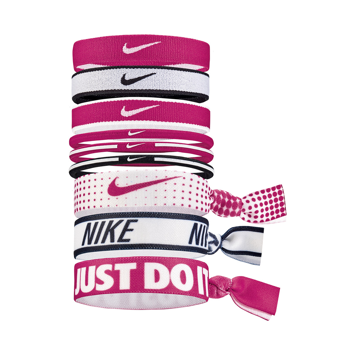 Vinchas Nike Mixed Ponytail Holder x9,  image number null
