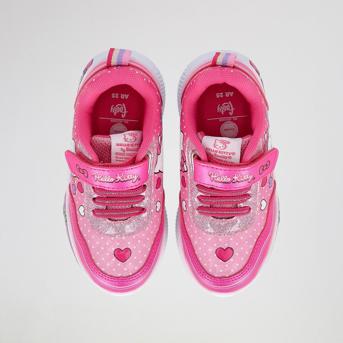 Zapatillas Footy Hello Kitty Plus Infantil con luces,  image number null
