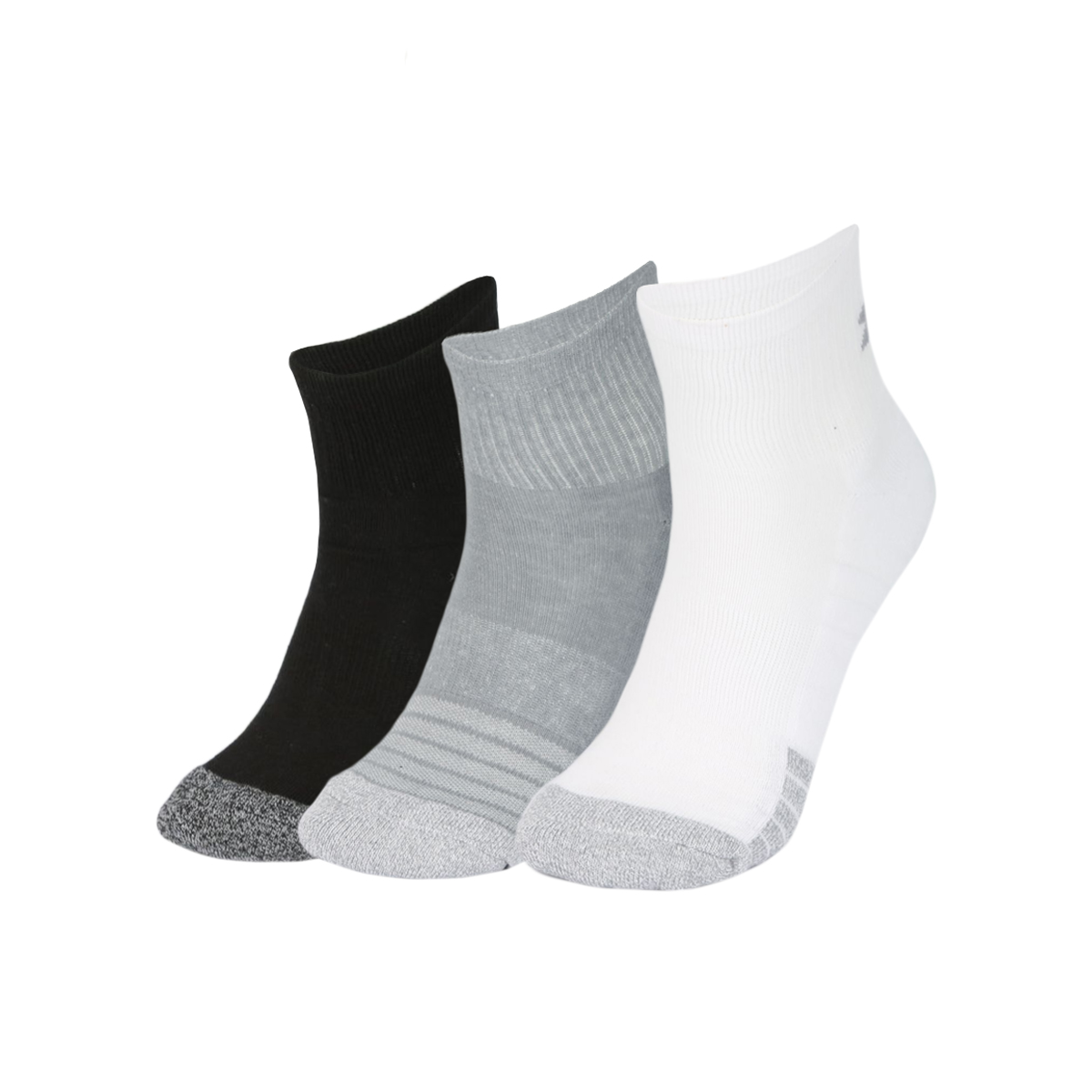 Pack de Medias Under Armour Heathear Qtr 3Pack,  image number null