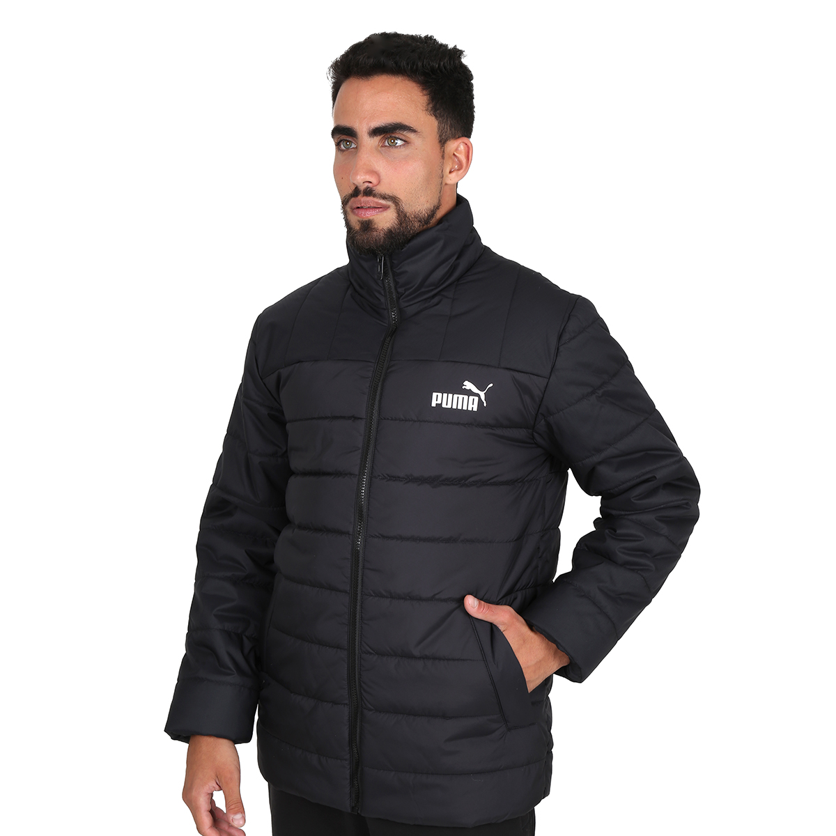 Campera Urbana Puma Essential+padded Hombre,  image number null