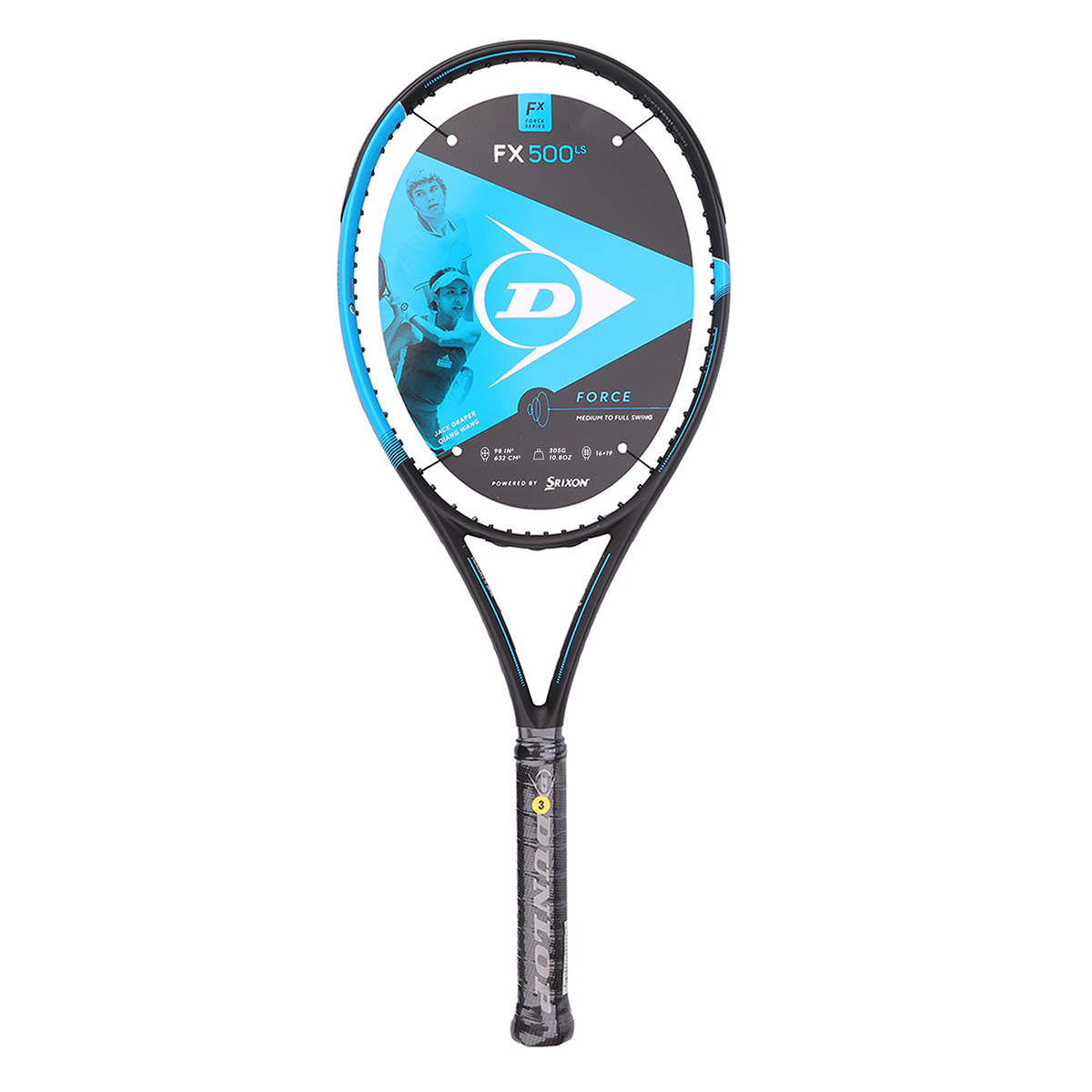 Raqueta Dunlop Fx 500 Grip 3,  image number null