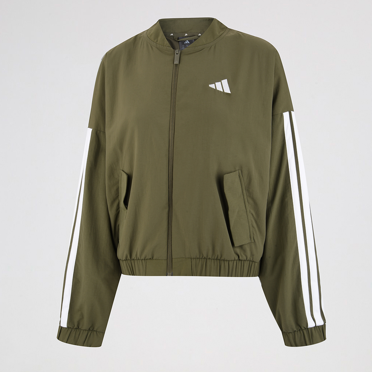 Buzo con Cierre adidas Essentials 3 Tiras Mujer,  image number null