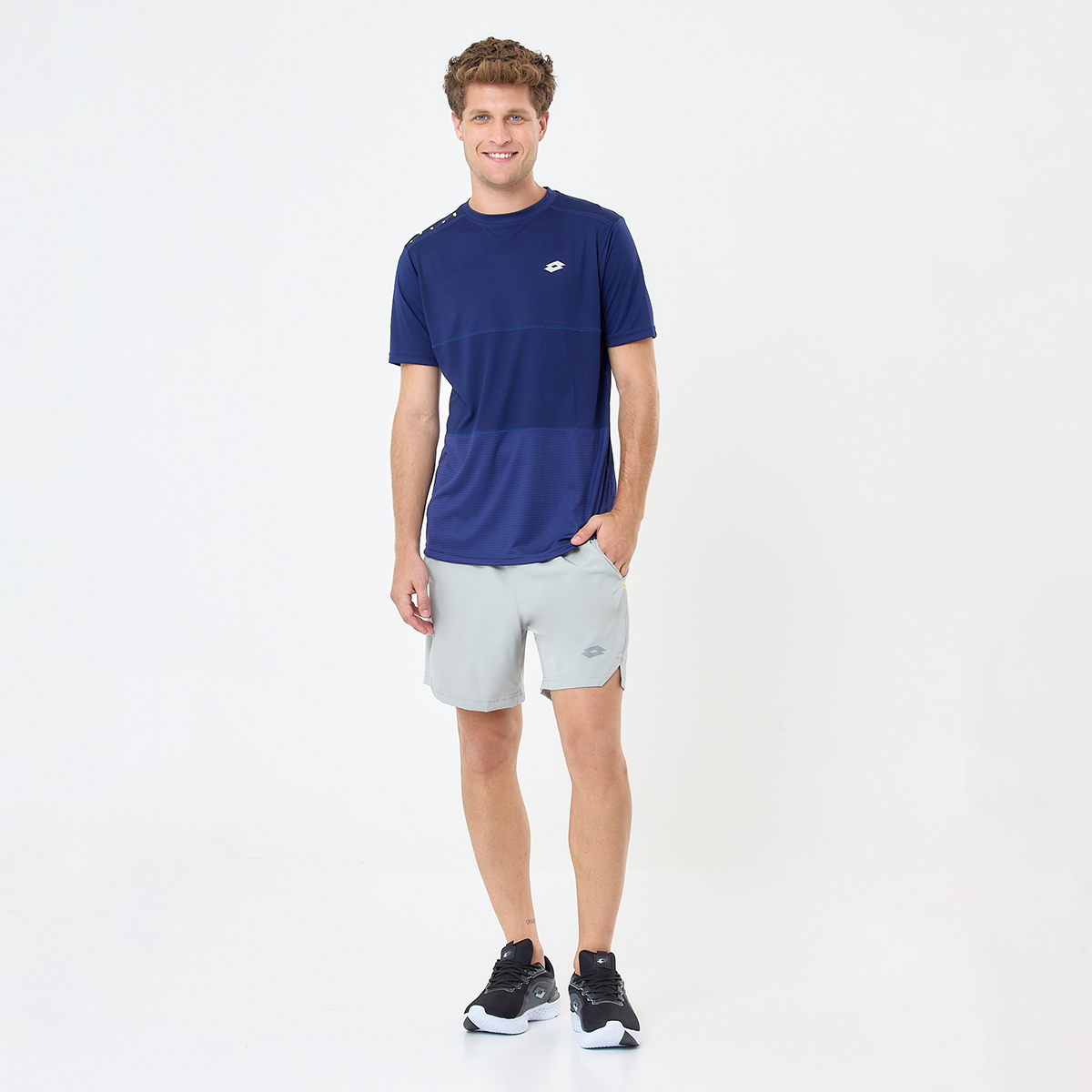 Short Lotto X-fit Wo Strip Hombre,  image number null