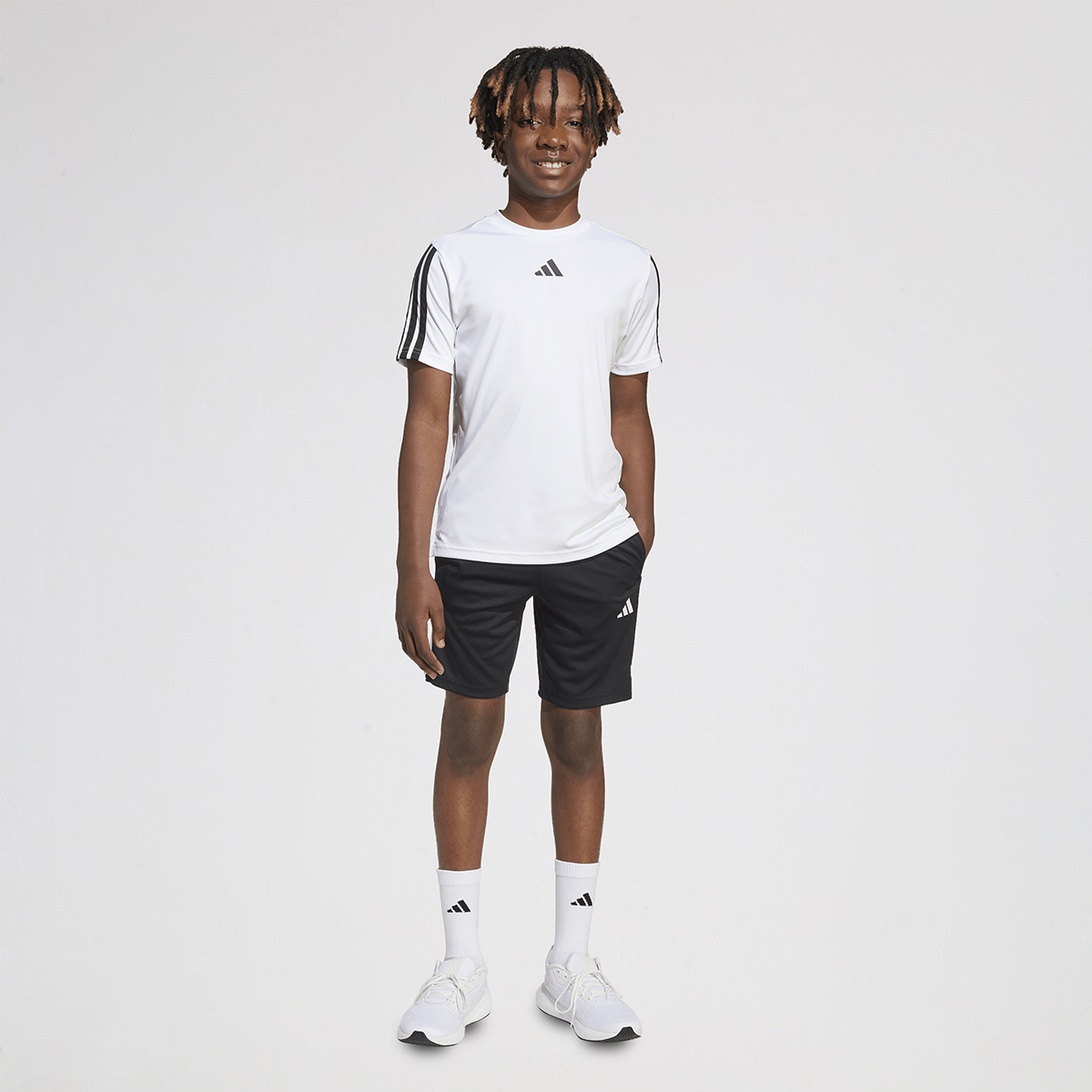 Short adidas Train Essentials 3 Stripes Ni&ntilde;o,  image number null