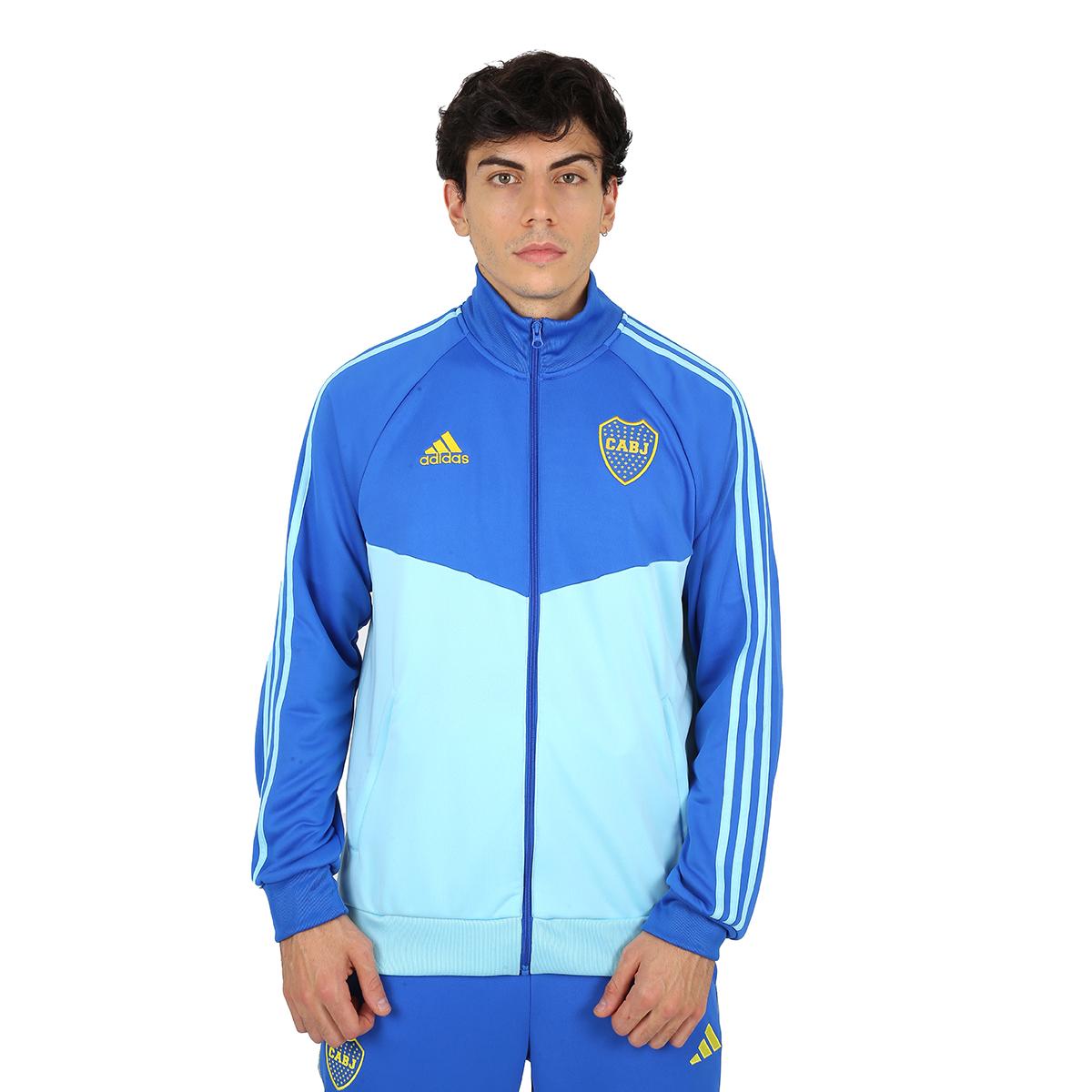 Campera Boca Juniors adidas 3 Stripes Hombre,  image number null