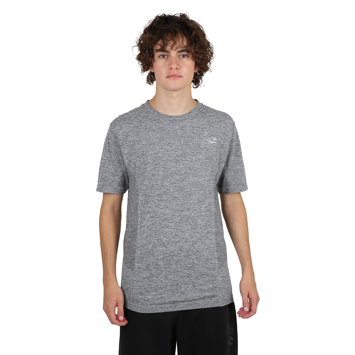 Remera Running Topper Básica Hombre,  image number null