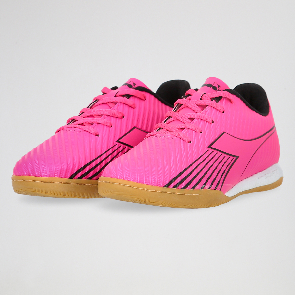 Botines F&uacute;tbol Diadora Fusion Grip 4 Indoor Turf Infantil,  image number null