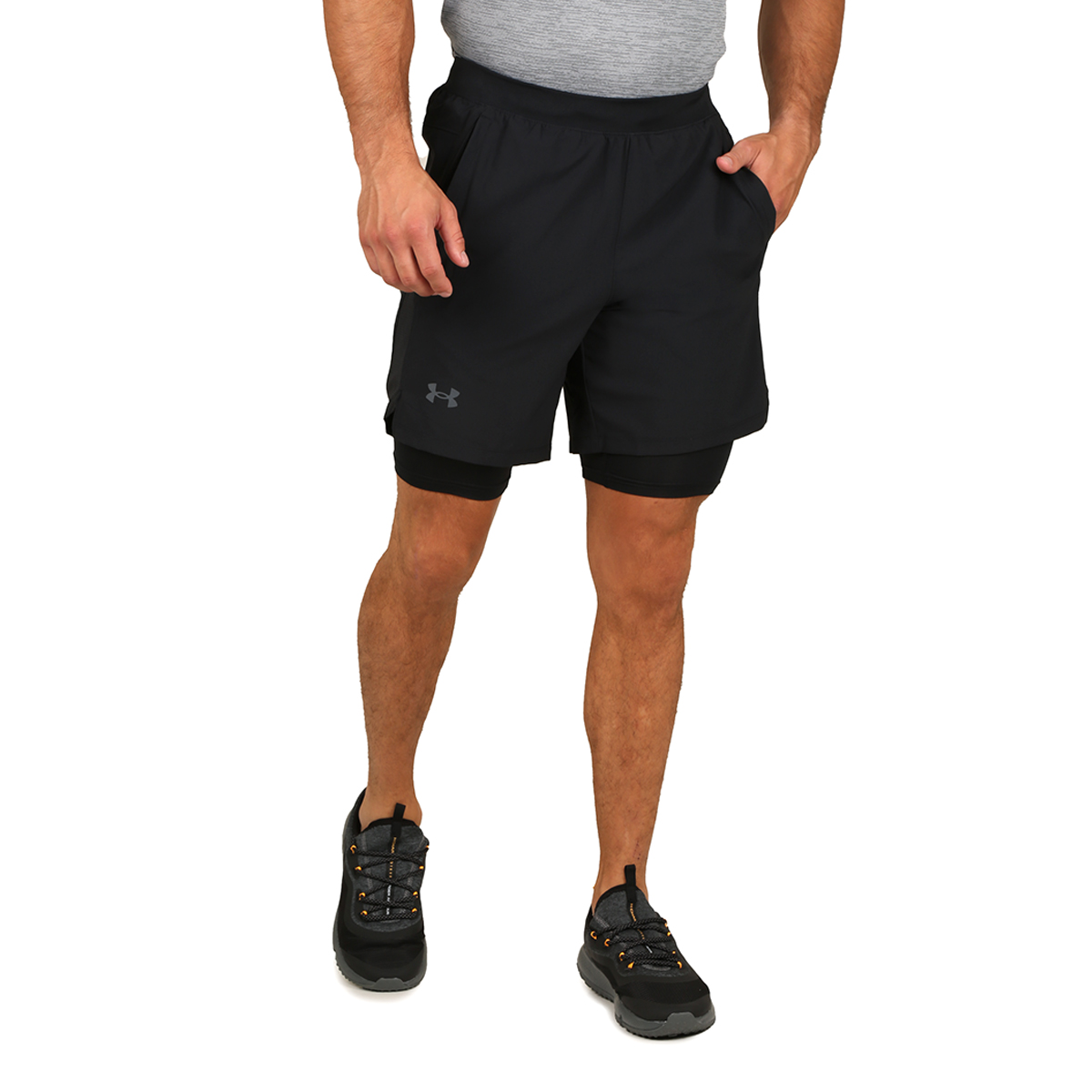 Short Under Armour Launch Run 2 in 1 Dexter