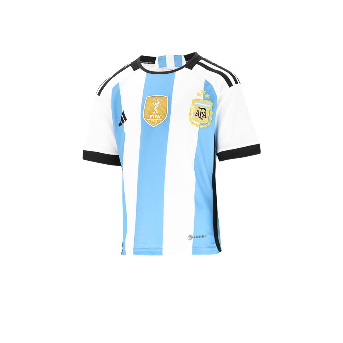Camiseta Fútbol adidas Argentina Titular 3 Estrellas 2022 Niño,  image number null