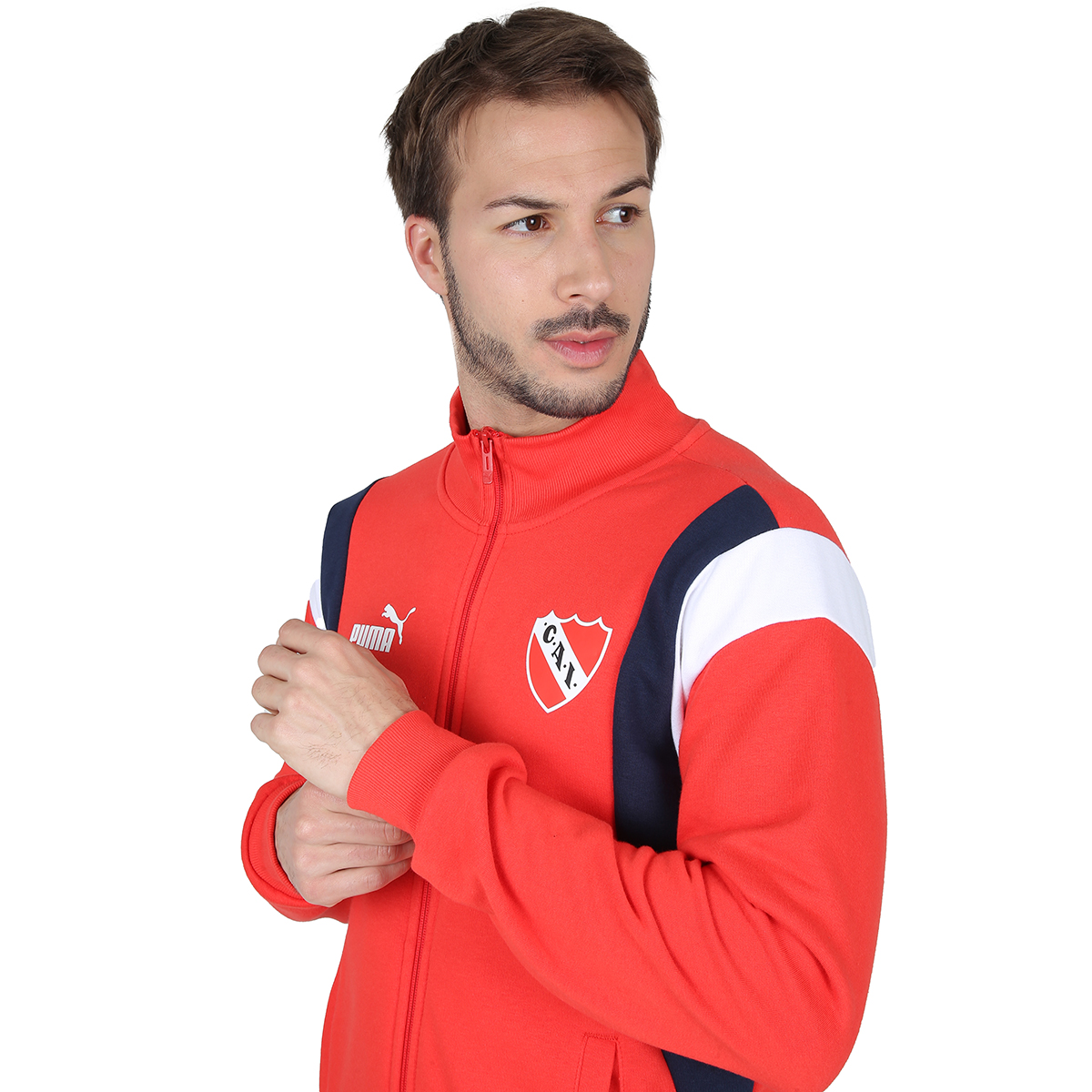 Campera Puma Club Atlético Independiente Ftbarchive Hombre,  image number null