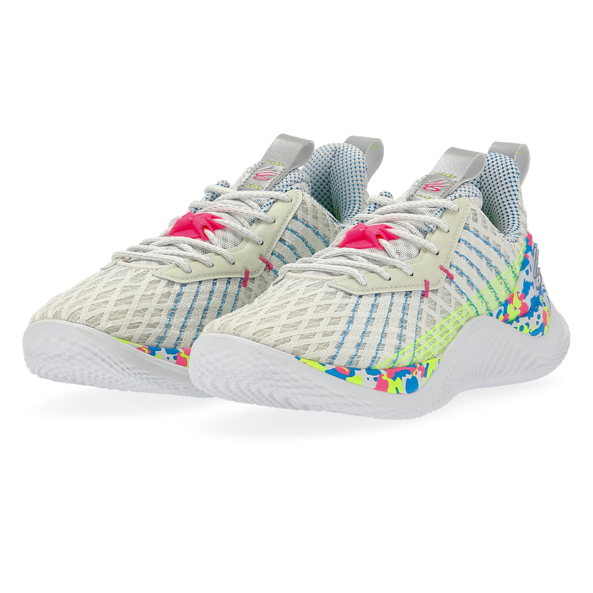 Zapatillas Básquet Under Armour Curry Flow 10 Splash Party Unisex,  image number null