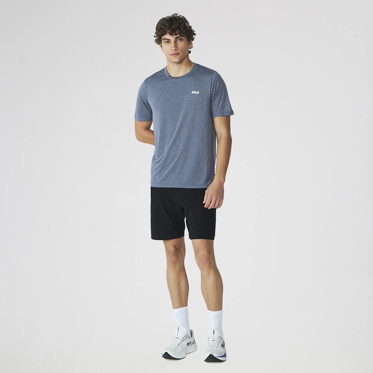 Remera Entrenamiento Fila Melange II Hombre,  image number null