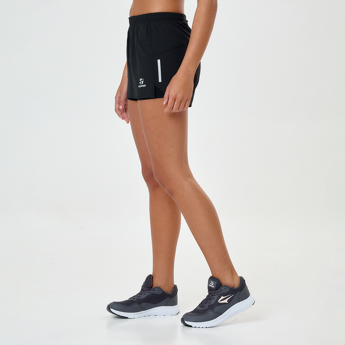 Short Topper Running 2 In 1,  image number null
