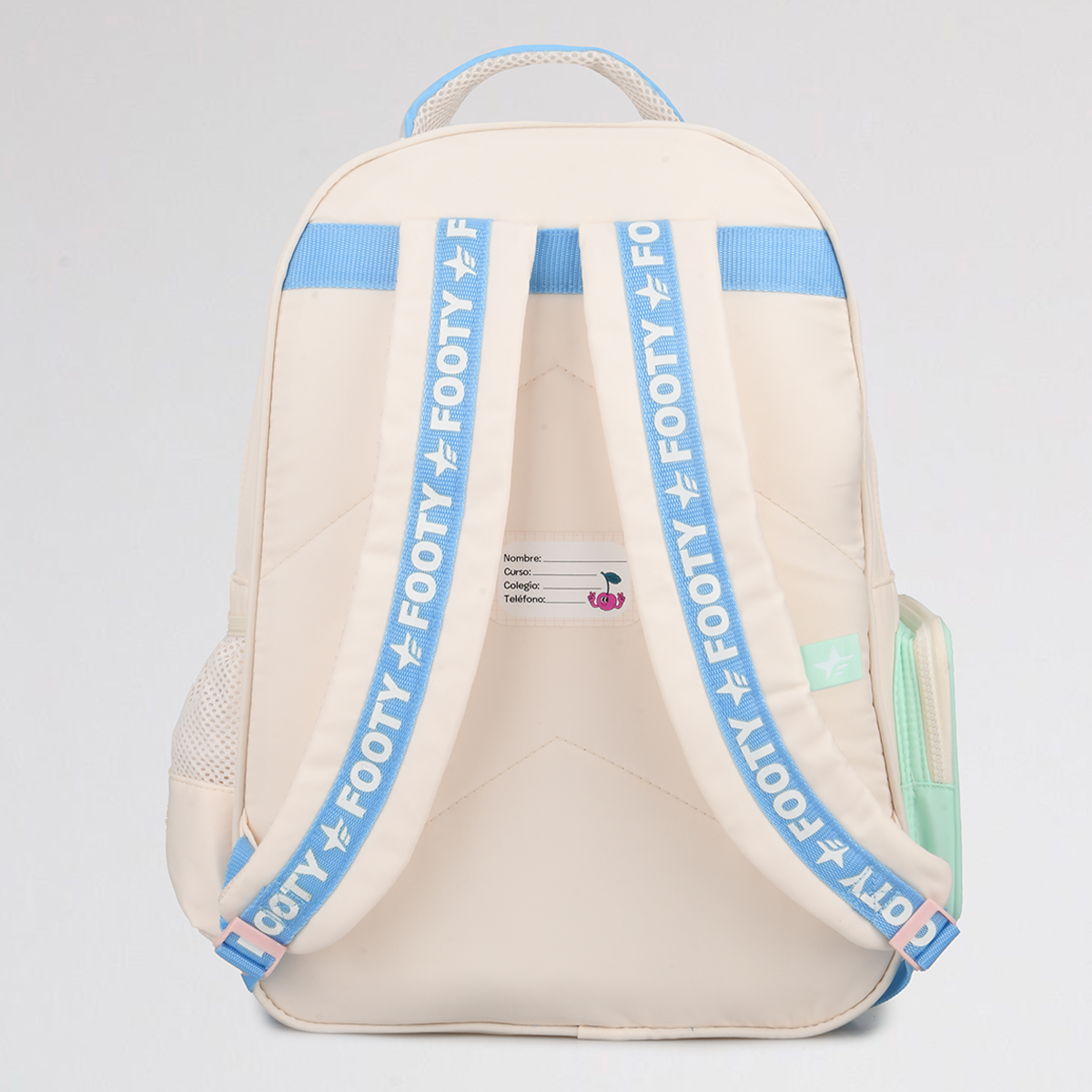 Mochila Footy Espalda Wonder Pockets 18 Ni&ntilde;a con estuche,  image number null