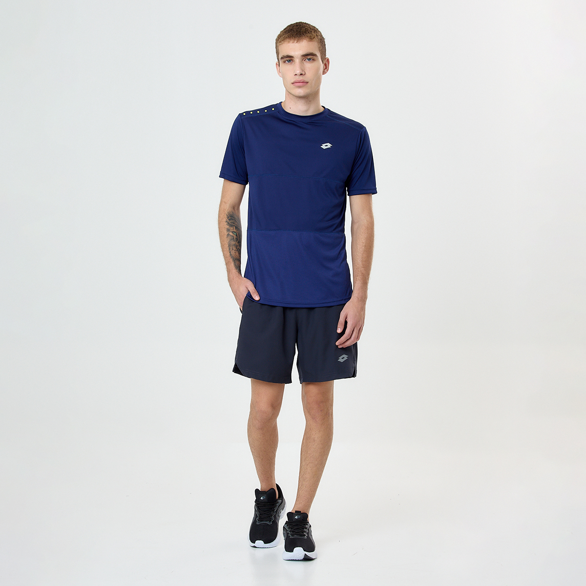 Short Entrenamiento Lotto X-fit Wo Strip Hombre,  image number null