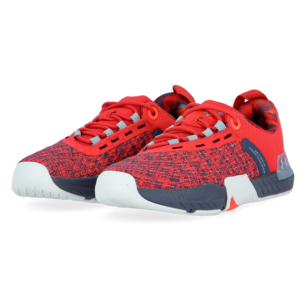 UNDER ARMOUR Under Armour TRIBASE REIGN 5 - Zapatillas training hombre  white clay/deep red/beta - Private Sport Shop