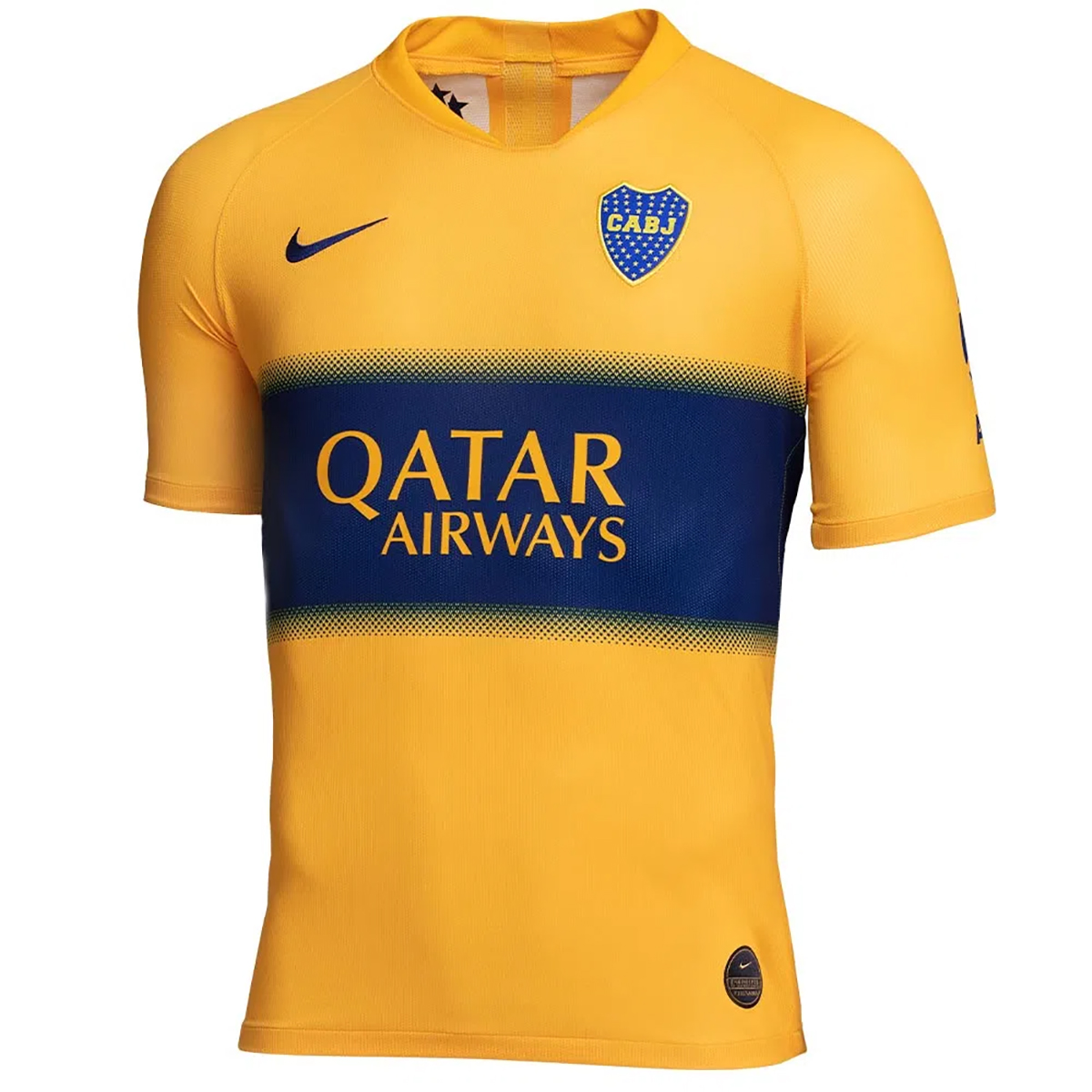cuatro veces unidad Sin cabeza Camiseta Nike Boca Juniors Match