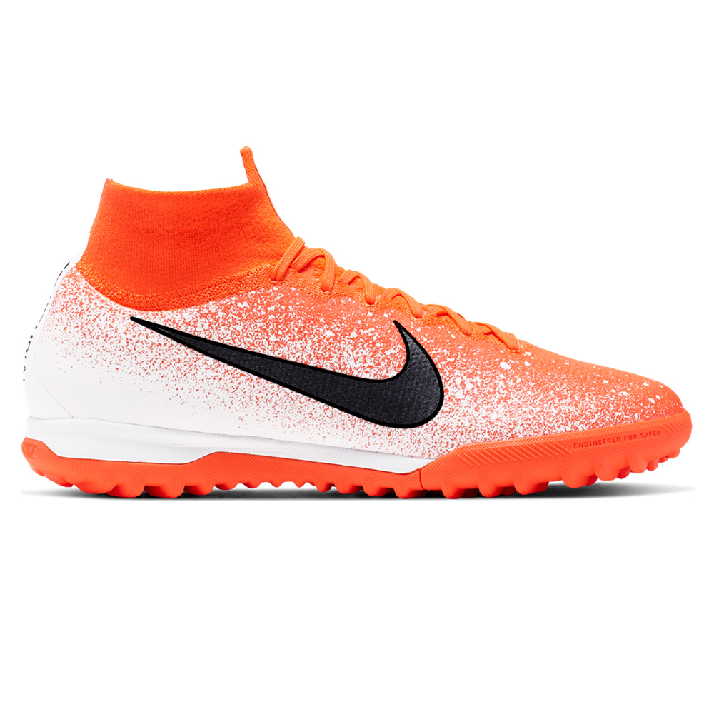 Botines nike naranja top