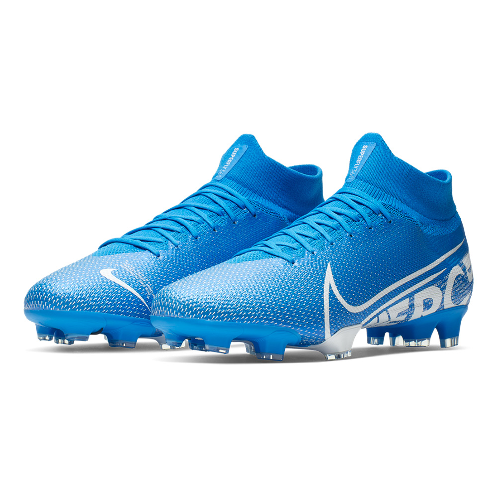 botin nike azul