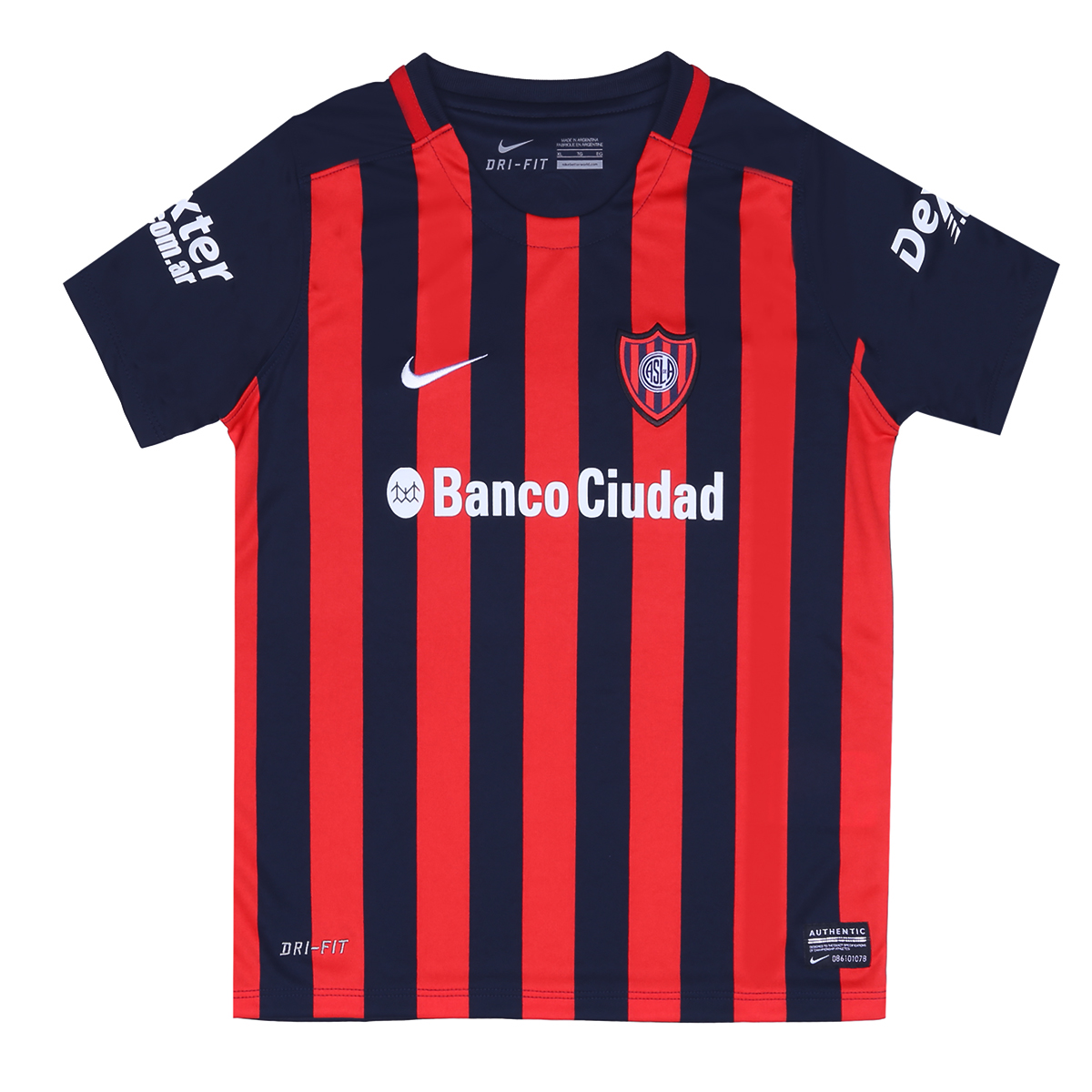 Camiseta Nike San Lorenzo Home 2015 16 Jr