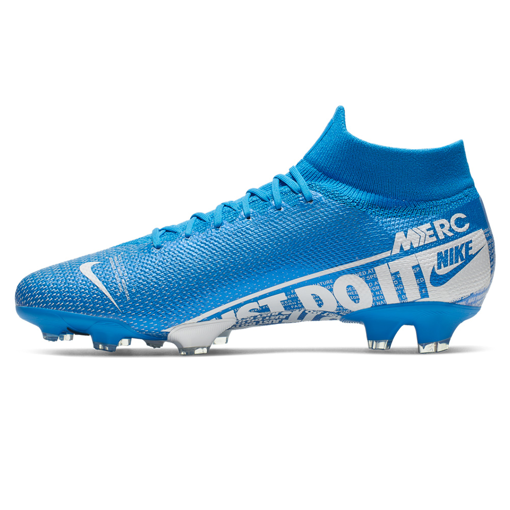 botin nike azul